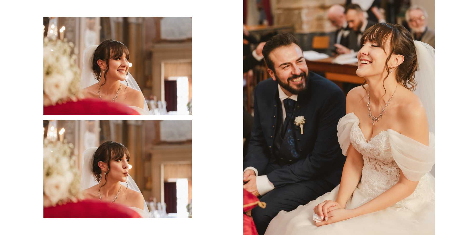 esempio fotolibro quadrato per matrimonio