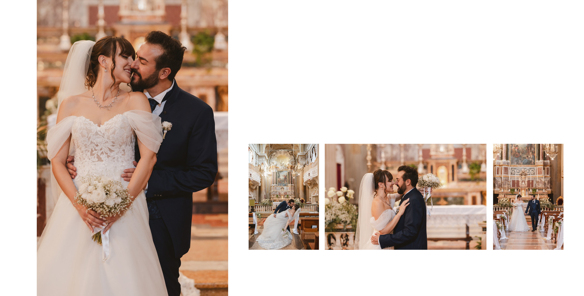 esempio fotolibro quadrato per matrimonio