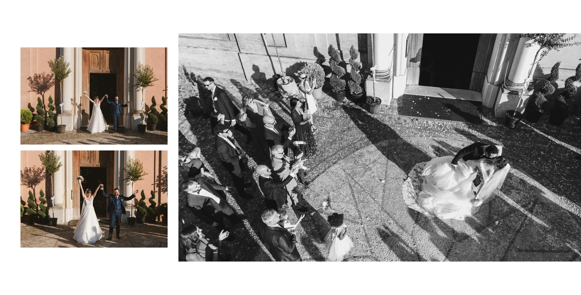 esempio fotolibro quadrato per matrimonio