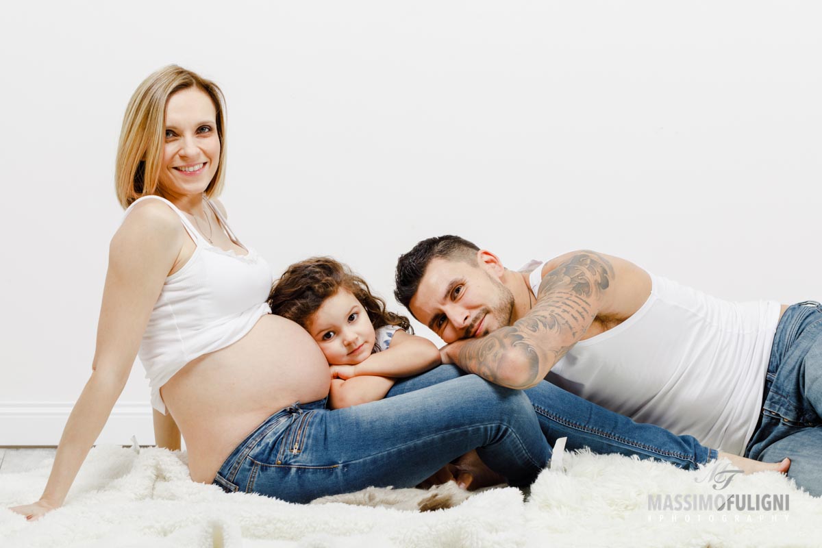 fotografo gravidanza famiglia
