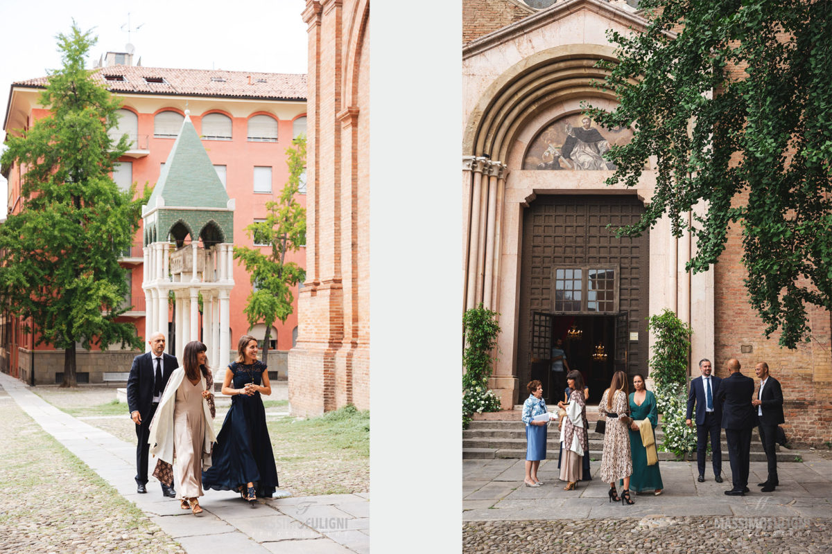 foto matrimonio nella chiesa di san Domenico a bologna