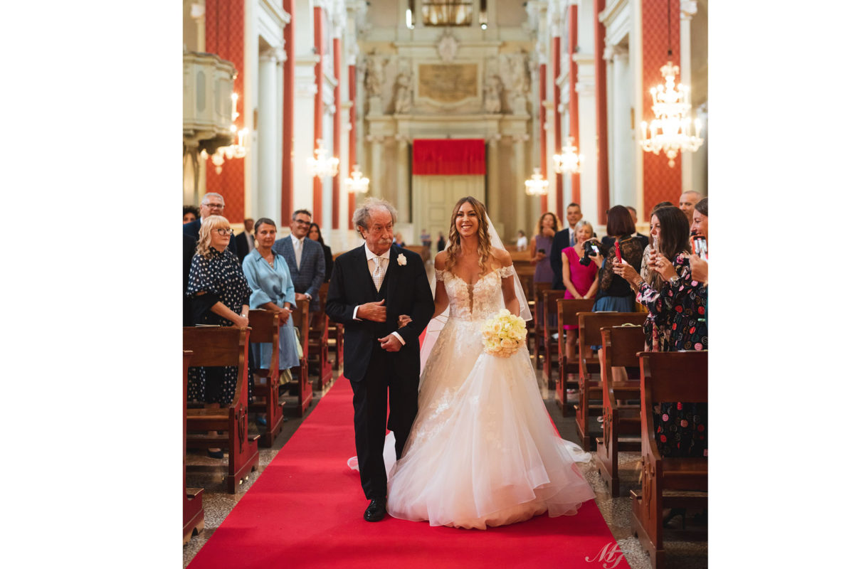 foto matrimonio nella chiesa di san Domenico a bologna