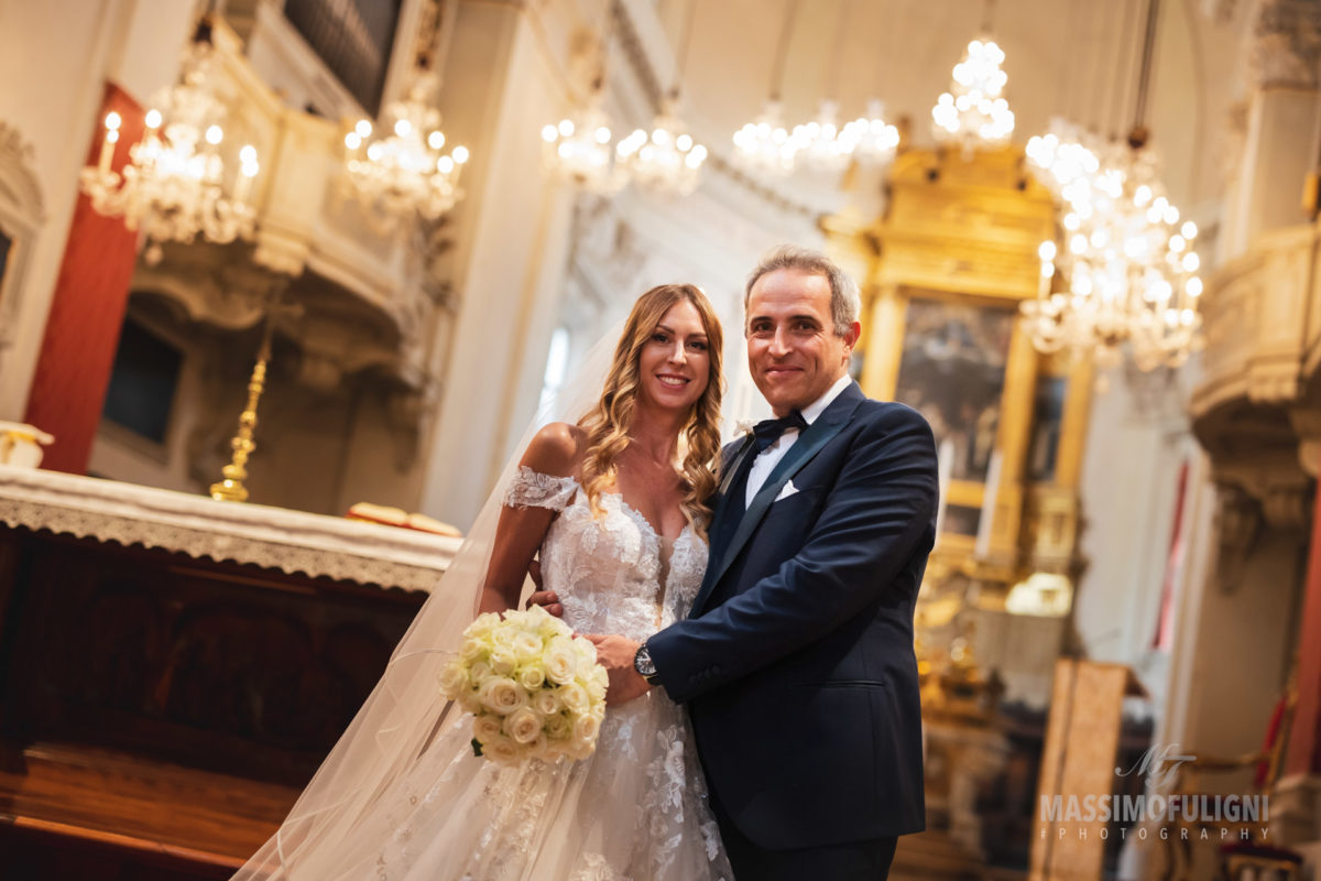 foto matrimonio nella chiesa di san Domenico a bologna