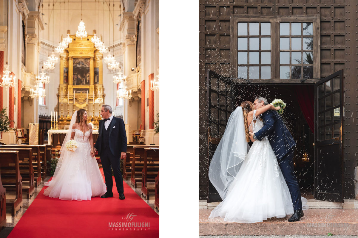 foto matrimonio nella chiesa di san Domenico a bologna