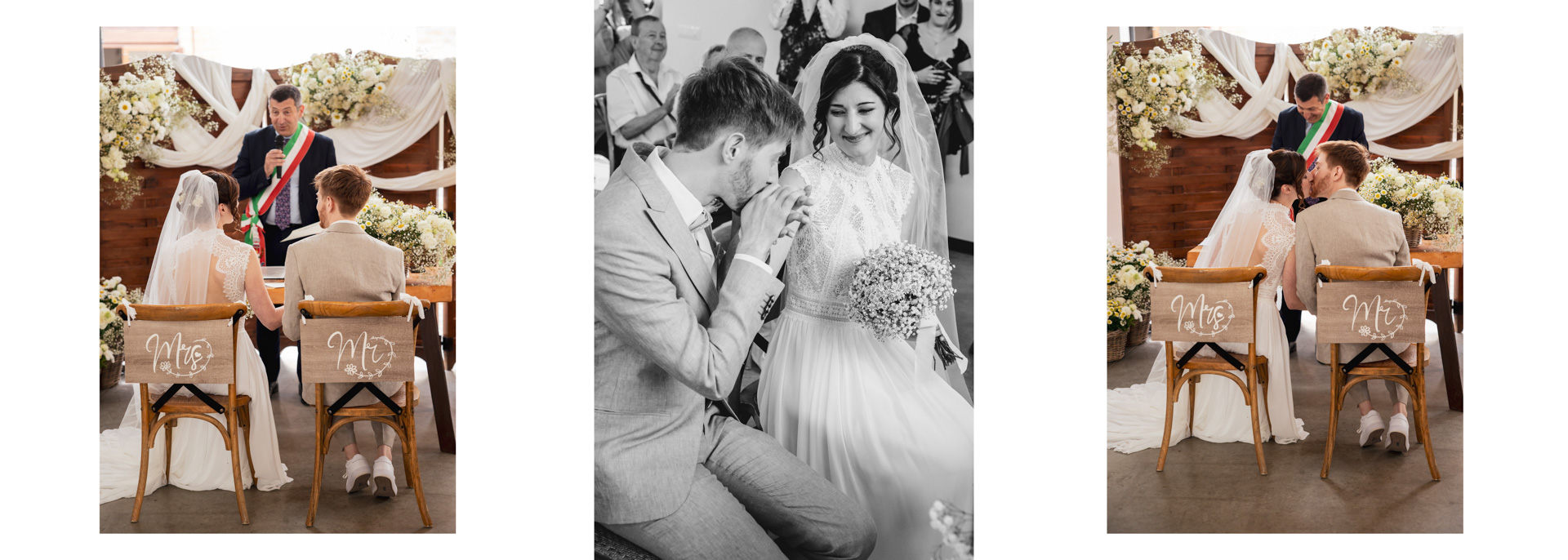 esempio di fotolibro professionale per matrimonio