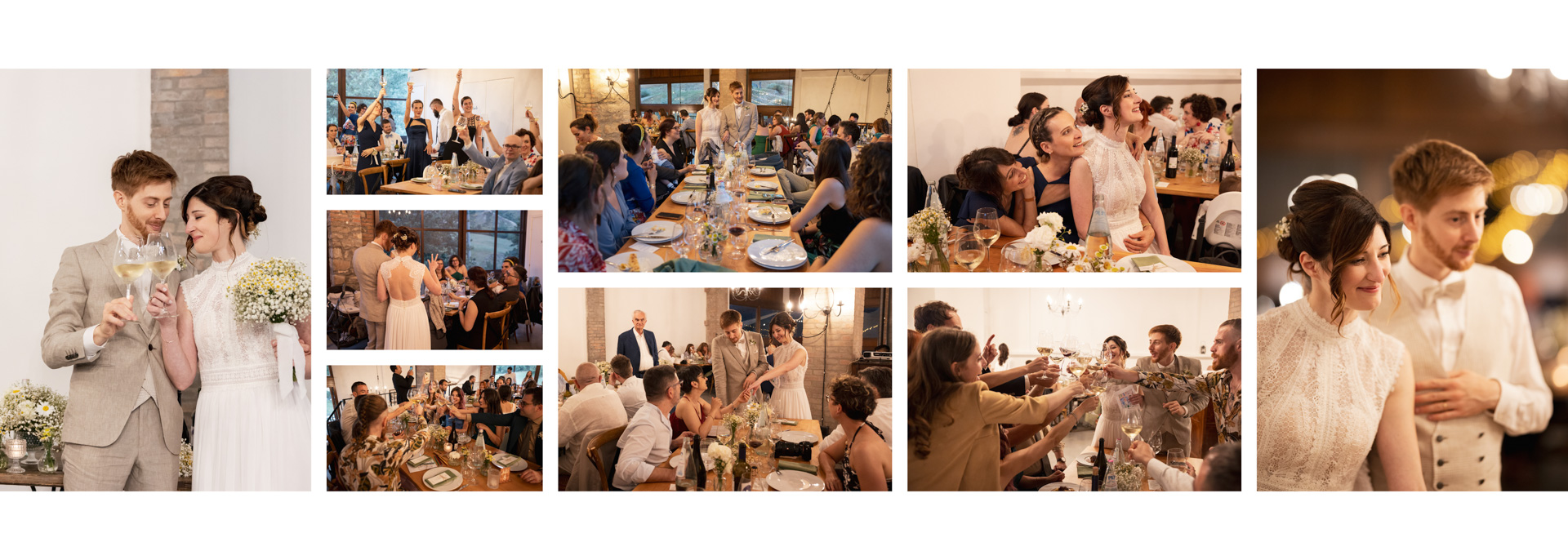 impaginazione personalizzata per un fotolibro professionale per matrimonio