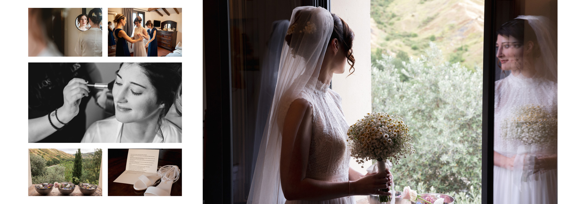 impaginazione fotolibro professionale per matrimonio a bologna
